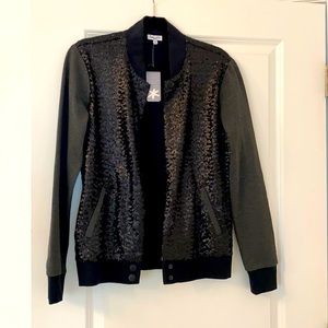 Splendid Sequin Varsity Jacket